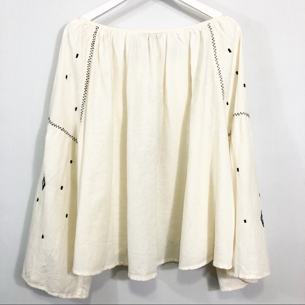 World Market Open Peasant top L/XL NWOT - Picture 3 of 8